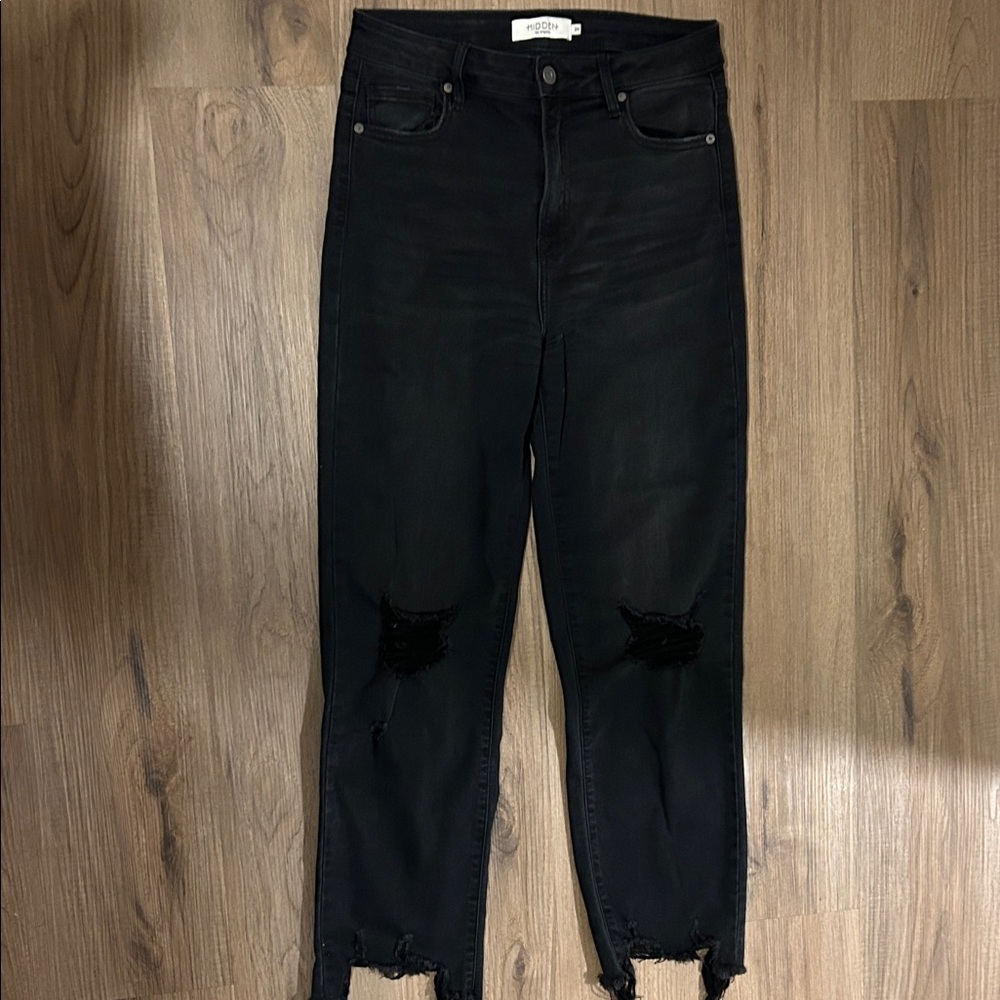 Black Ripped Jeans